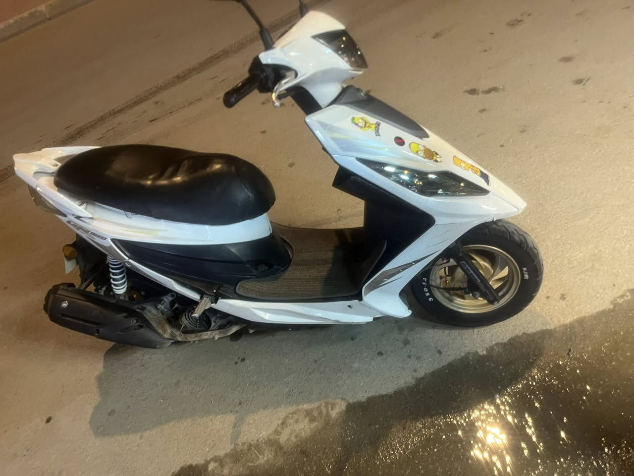 سلام عليكم للبيع سايم  جديد مكينه 150 نضيف نضافه 90‎%‎  موديل 2021 دراجه كلش نضيفه اوراقها مدفوعه منفيس وكمرك سعر ب 950. وبيها مجال بسيط. مكاني رمادي مستودع.


**إذا كنت صاحب هذا الإعلان وتريد حذفه لأي سبب، رجاءا أرسل رسالة إلى الدعم الفني**