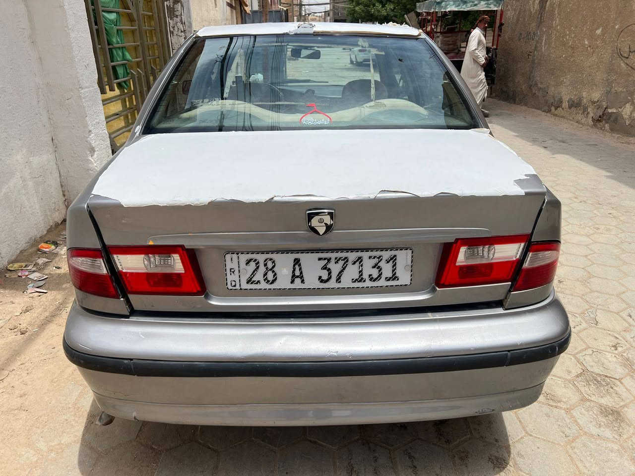 🚘 للبيع — سمند إيراني خصوصي 🚘
▪️ الموديل: 2009
▪️ اللون: رصاصي
▪️ الرقم: إنكليزي
▪️ الحالة: كير ومكينة خير من الله
▪️ الدواخل والكشر: نظيفة ومرتبة
▪️ الملاحظات: بيها فقط ضرر بالباب الموضح بالصور
📍 الموقع: النجف الأشرف — حي الأنصار
📞 للتواصل: ***********
متوفر واتساب ✅
السيارة بحالة جيدة وسعرها مناسب إن شاء الله، والمعاينة خير برهان. 🌹
