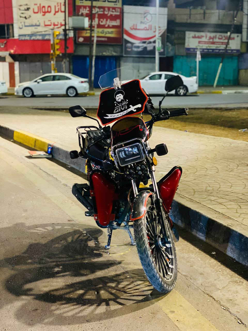 سلام عليكم دراجه سونك موديل 2026 اوراق سكنر نزلته ب2025 شهر 9 دراجه برغي ما مفتوح بيه وشوفت عينك نضافته رايده ب850 وبيه مجال مكاني بغداد مدينة الصدر رقمي ‏‪***********‬‏
