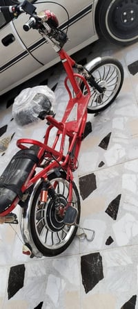 بايسكل شحن للبيع اي عيب مابي فقط نقص بطاريات سعر 90 وبي مجال الشراي يج...