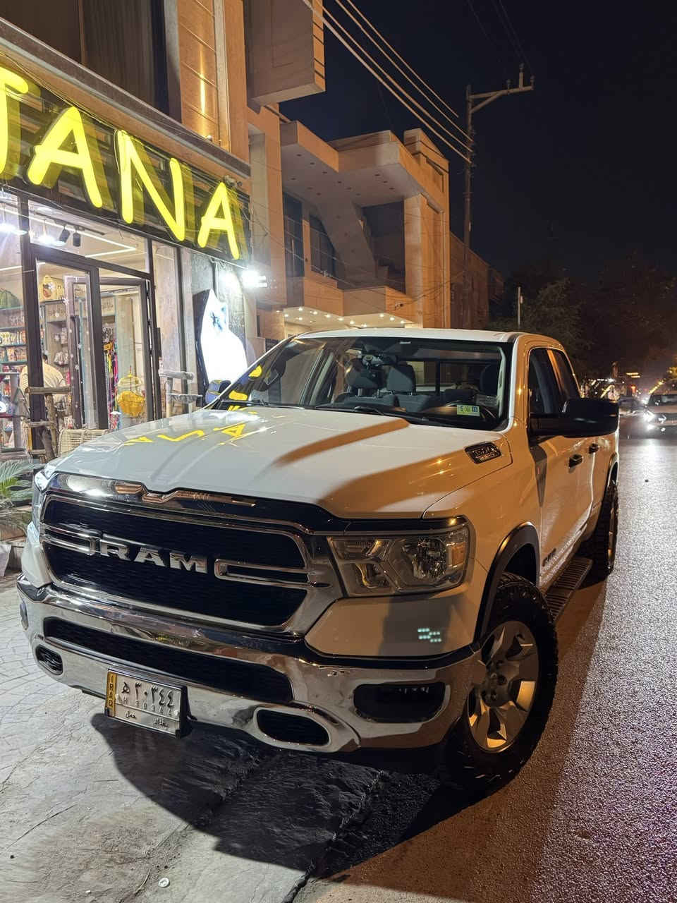 رام  خليجي ( وكالة ليث العبيدي )

موديل ٢٠١٩

السيارة نضافتها زيرو 
بصمات عدد ٢ 
ماشية ٧٩ الف كيلو وليس ميل 

باسمي وشرط التحويل 

مكفولة من الدعامية للدعامية
فقط بارد بالدعامية الامامية بكد شبر 

السعر المطلوب ٢٤٠ ورقة وبيها مجال بسيط 

مكاني الاعظمية شارع المشاتل


**إذا كنت صاحب هذا الإعلان وتريد حذفه لأي سبب، رجاءا أرسل رسالة إلى الدعم الفني**