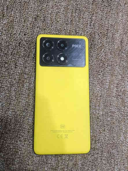 للبيع بوكو اكس6برو5G ذاكرته 512 بعده طگ الكارتونه مستعمل سبوعين مراوس بهونر 400 واذا ماكو ب 350 وبي مجال تجي تفحص وين مايعجبك الشراي بي خير ويدلل للأاستفسار اكثر اتصل بلرقم *********** مكاني ديوانية دغارة بعدة ضمان شركه
