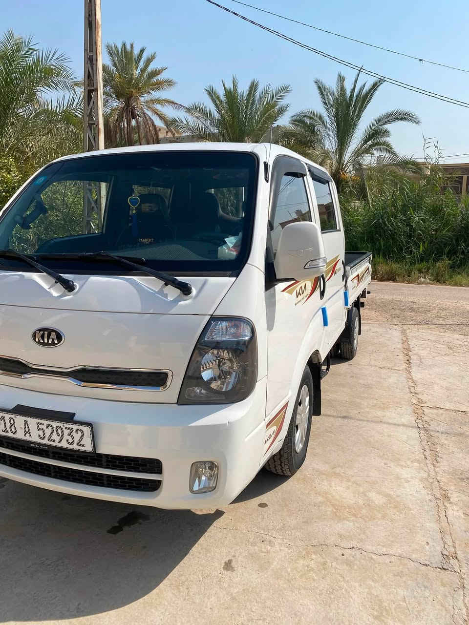كيا حمل موديل ٢٠٢٠ رقم بابل انكليزي السياره جاهزه من كلشي كير مكينه حداديه تخم تاير حته السبيرات جدد بسمي مداور ثاني يوم السياره كفاله عامه عدى بارد في باب السائق تبريد ثلج مكاني نجف للاستفسار الاتصال ***********
السعر ١٤٢

