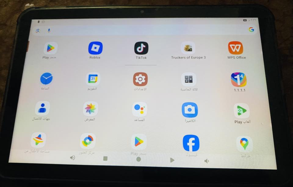 السلام عليكم ايباد جي تاب ١٠برو ذاكره١٢٥ عشوائيه ٨جهاز ما مفتوح السعر 125 وبي مجال بسيط  رقمي ***********
