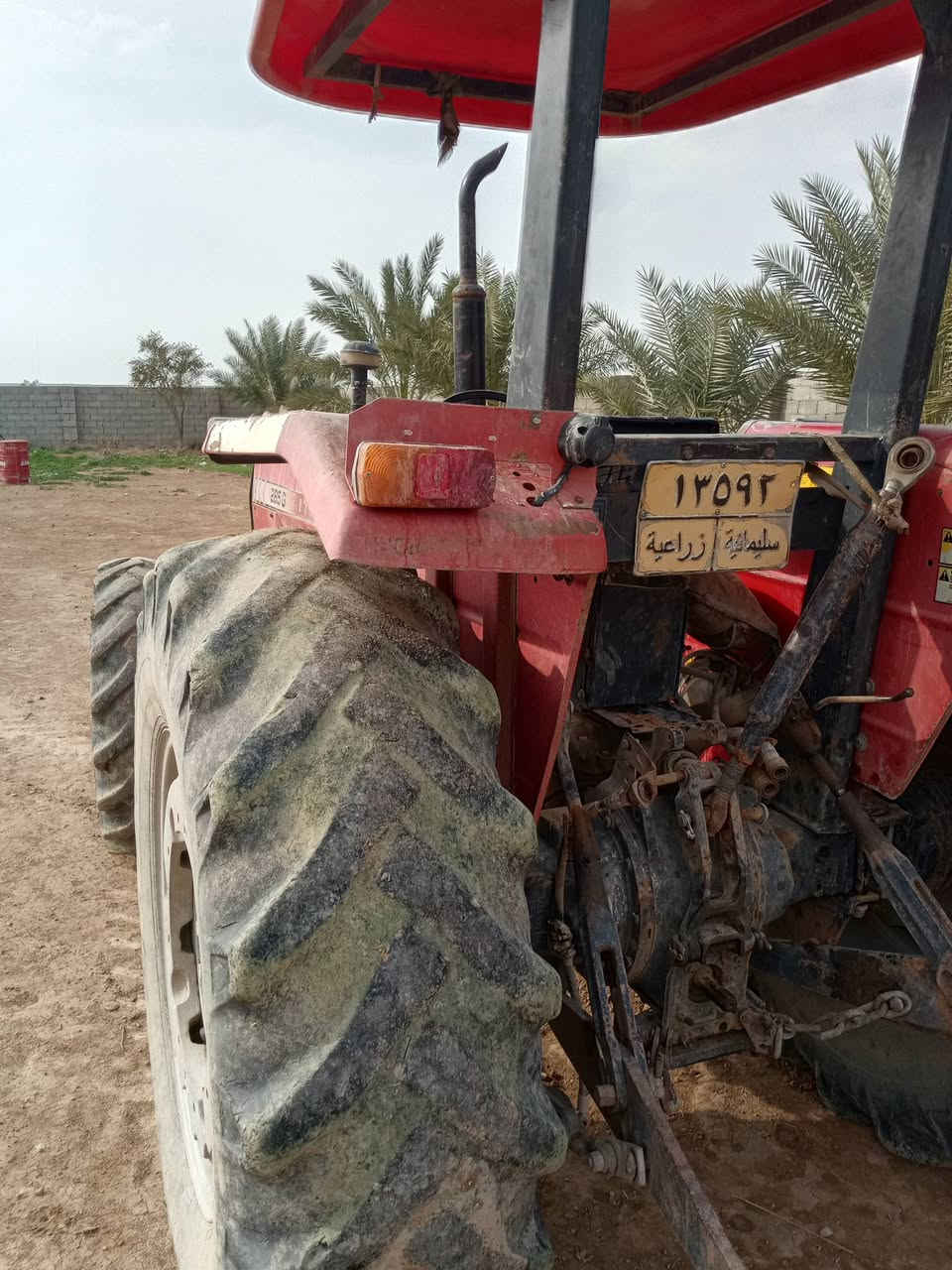 سلام عليكم اخوان تركتر دبل نوع ايراني موديل 2013 لبيع عوزها تايرات اومحرك بس رنگات عنوان اديالى ناحية كنعان  لاستفسار رقم الهاتف ***********
