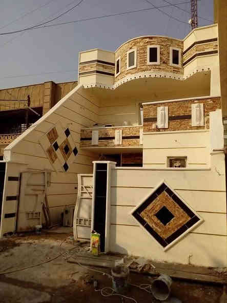 طلس وتطعيم واجهات المنازل بغداد الزعفرانية ***********
