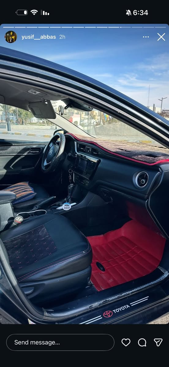 كورلاه 17امريكي محرك  vtسنويه 28اربيل رادر بلادي السعر135 باسمي تحويل مباشر***********
