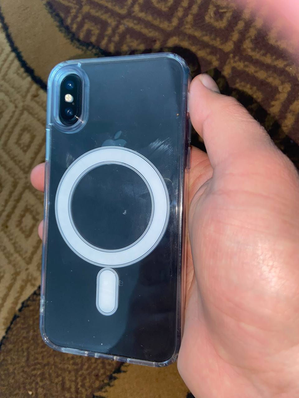 السلام وعليكم

ايفون اكس عادي

الجهاز نضيف لوك

ذاكره 256

مبدل شاشه اصليه(فيس ايدي شغال)

بطاريه مبدله جديد قطاره

الجهاز نضيف حيل مال بيت 

***********

قيم وتعال خاص
