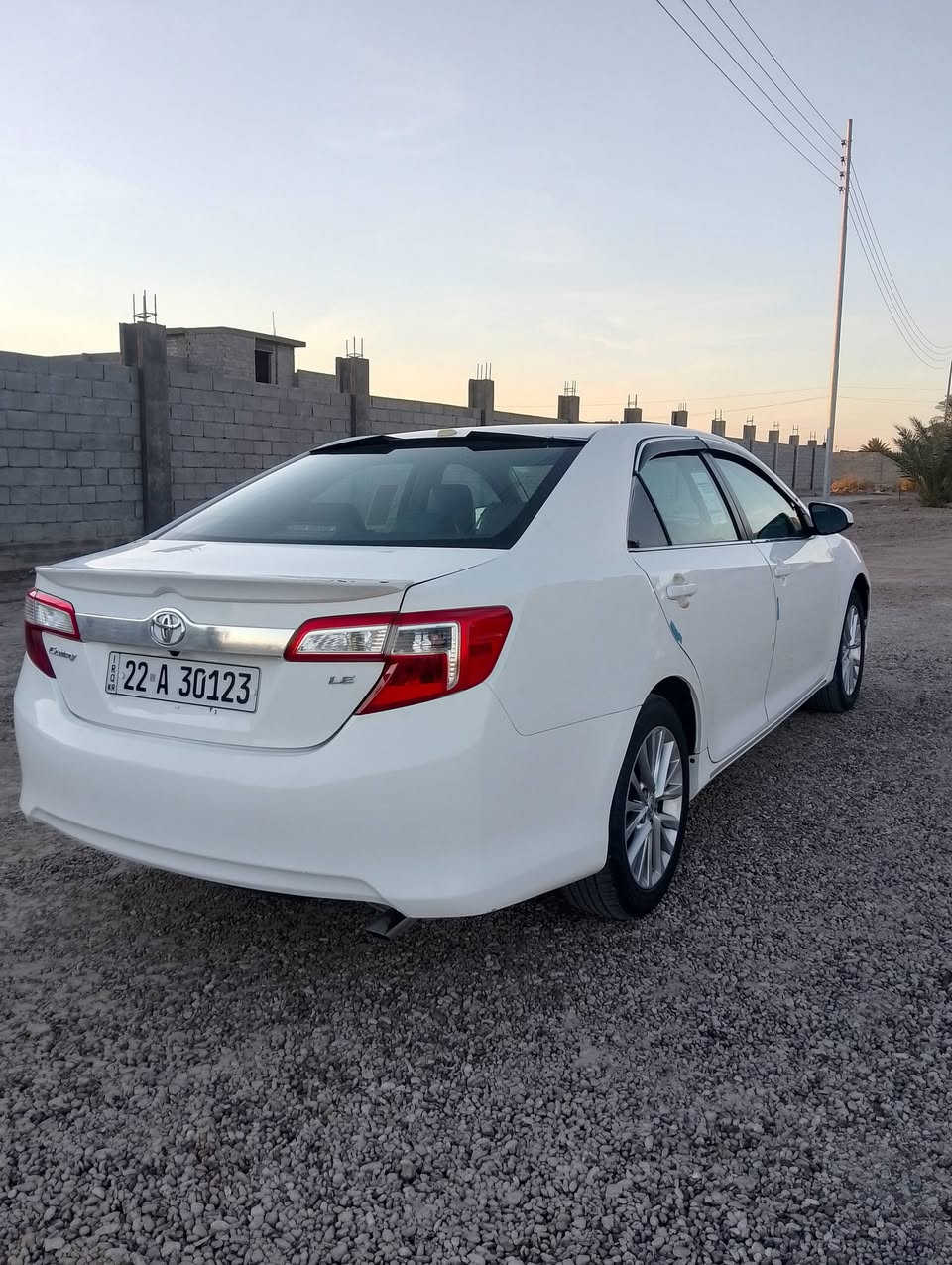سلام عليكم سياره للبيع كامري موديل 2012
ورد أمريكي تحويل مباشر مكان فلوجة 
***********   اتصل  اسعار 145$بها مجال

