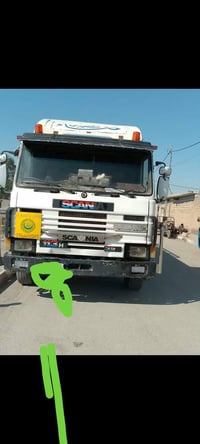 سكانيا 113البيع أبلاديه  كير 4x4 موديل 92 حمولة 16الف رقم بغداد تحويل ...
