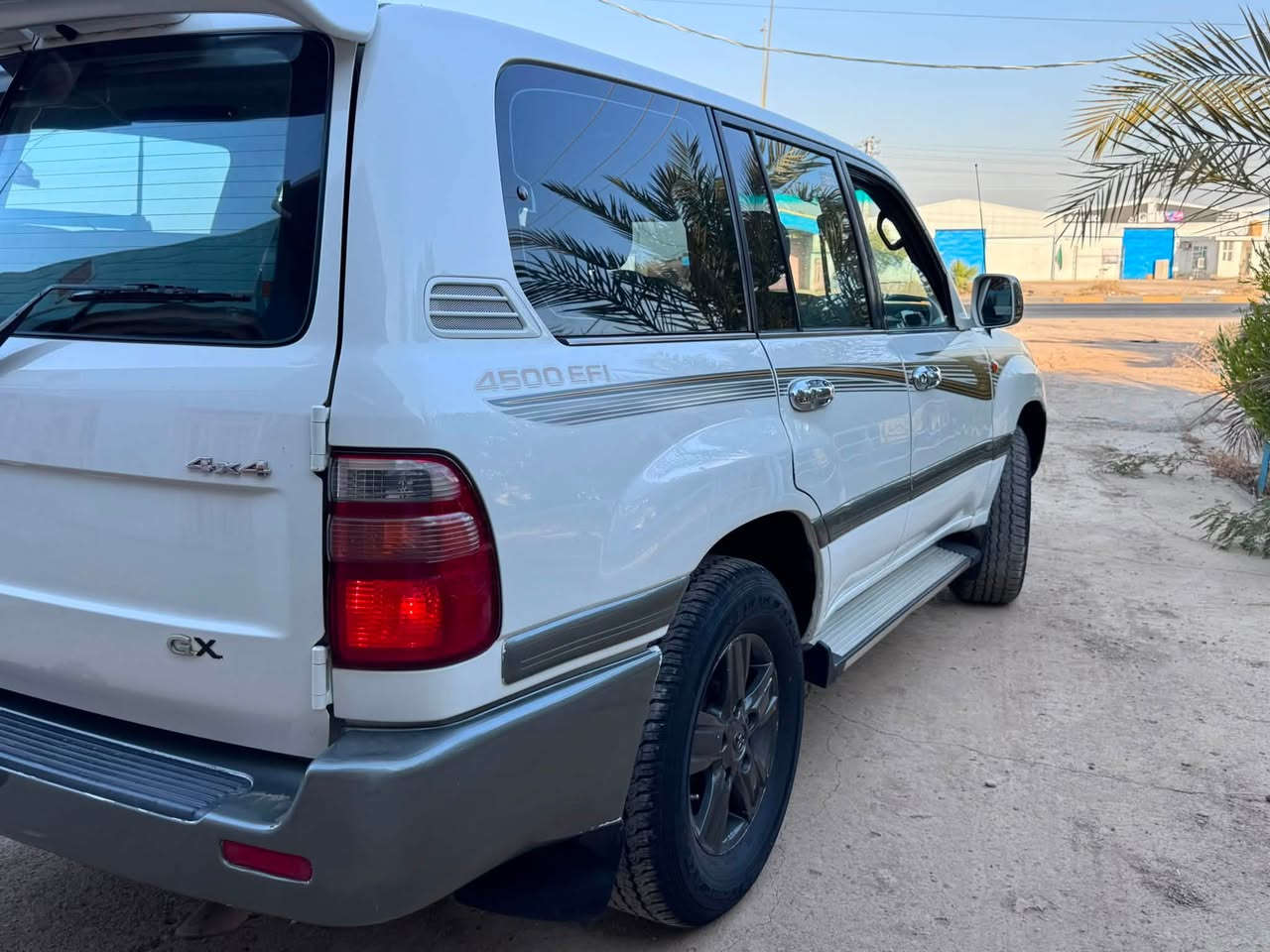 لاندكروزر
موديل 

2002

مكفوله من الصبغ 

السعر 155$ وبيها مجال لشراي
مكاني بغداد نهايه الراشديه جديده الشط
الاستفسار عن الرقم /***********
للعلم السياره نضيفه احلى من الصور
