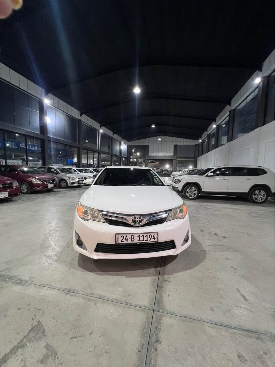 تويوتا كامري موديل ٢٠١٢ 
مواصفات Le
كير ومحرك وتبريد شرط
رقم دهوك ورقم انگليزي
رقم وسنويه وهزه جديده
بأسمنا تحويلها شرط 
بدون دعم وبدون صبغ 
ماعدا زاويه جاملوغ خلفي 
شي شبرين صبغ مو اكثر 
يعني فقط شبرين صبغ 
بجم كبس بجم وبدن 
وشواصي ودكم وايرباك 
كلها وضع شريكه 
مكانها دهوك 
سعرها ١٣٩ ورقه 
*********** واتس دهوك, العراق
