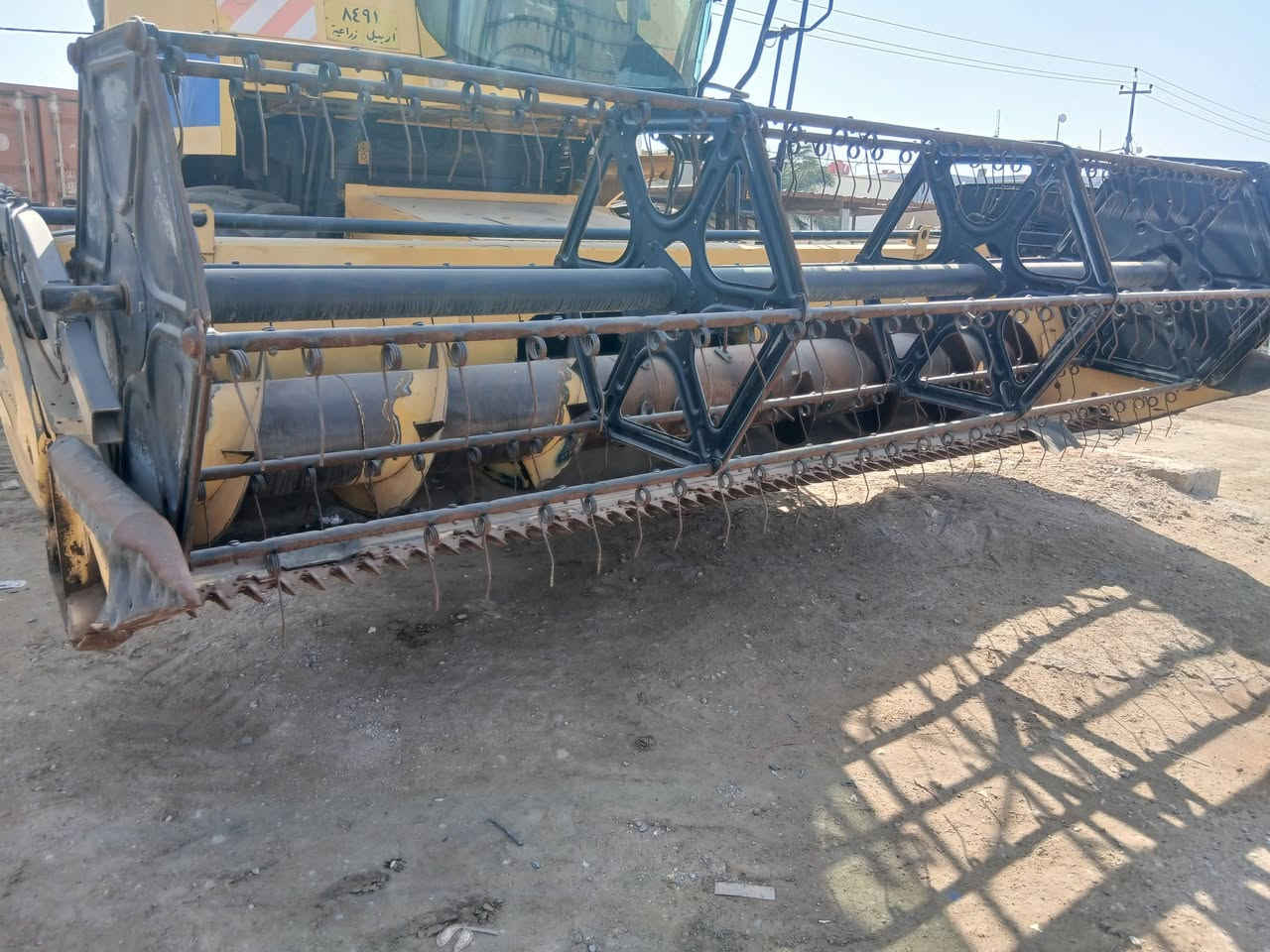 ياالله
حاصده للبيع نيوهولند TC50/60
5 بلم هايدرو
موديل 2014
كفالة عامة وضع شركة
 مشتغله 4000 ساعه
رقم سليمانيه 
المكان واسط/قضاء الحي
السعر المطلوب 90 مليون وبيها مجال
***********
