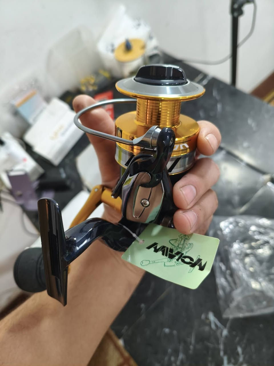 مكينه مال سنارة صيد كل تفاصيله بل صوره سعره 15الف


**إذا كنت صاحب هذا الإعلان وتريد حذفه لأي سبب، رجاءا أرسل رسالة إلى الدعم الفني**