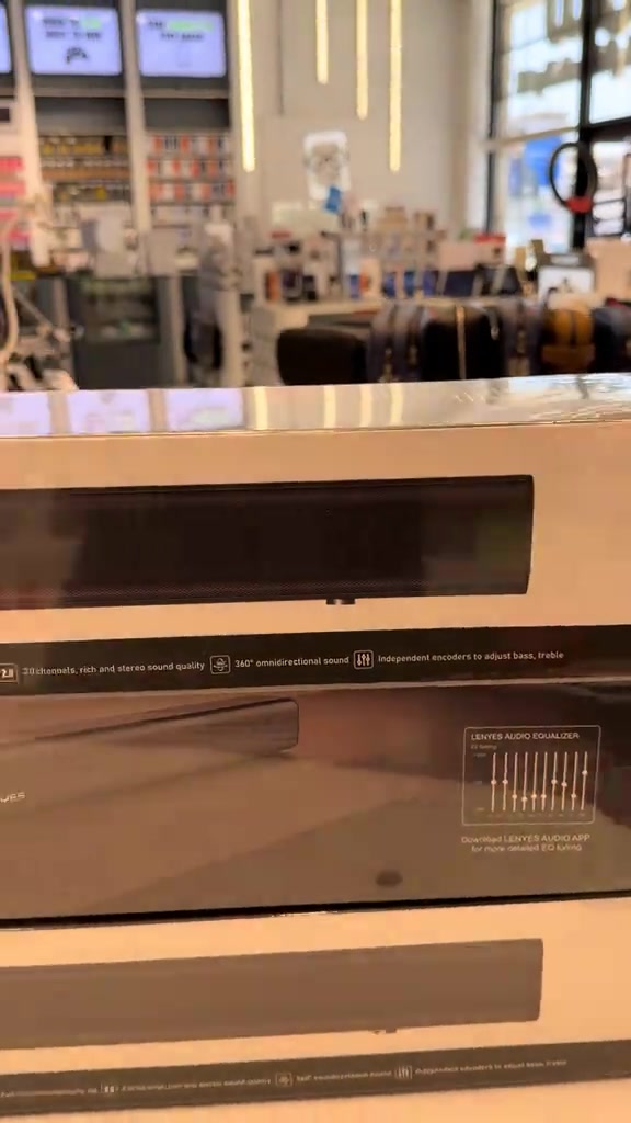 #sound #soundbar  🔆خدمة الاقساط متوفرة بتطبيق سوبر كي (الجني )الموطنة رواتبهم على مصرف الرافدين  🚗توصيل إلى كافة أنحاء العراق 🇮🇶 ‏‎ 🕒 أوقات العمل: جميع ايام الاسبوع 9:00 صباحاً الى 12:00 ليلاً عدا الجمعة 3:00 ظهراً الى 12:00 ليلاً ‏‎📍 الموقع: ‏‎المنصور، شارع مول بابليون، بالقرب من أقواس مطعم الساعة. ‏‎📞 رقم المبيعات: *********** ‏‎نحن هنا لخدمتك في أي وقت🌟
