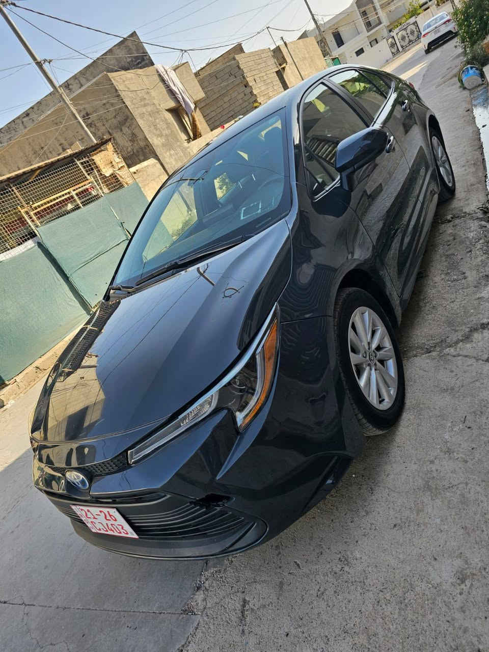 كورلا هايبرد 24 وارد ياباني سعر نهائي 135 سياره جديده شركة ضرر سرقه بونيد بدون ايرباك  وبيها بارد مكانين جدا بسيط سياره كاتي تترقم شمالي الفحص والضرر بلمنشور للاتصال *********** مكان السياره كركوك
