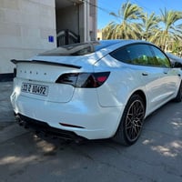 Tesla model 3 2023 51,000mile Single motor RWD حادثها جاملغ خلفي وصندو...