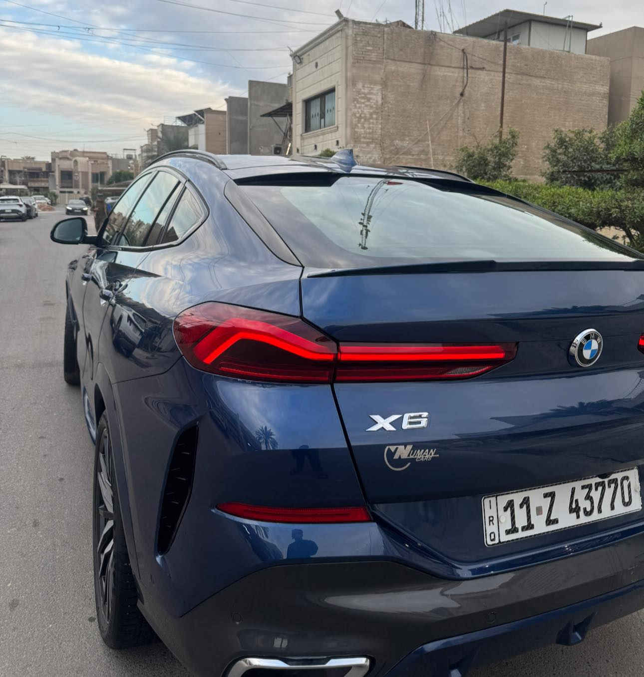 BMW X6 40i  Tun turbo
خليجي وكالة العروش 
ماشية19 الف KM
موديل : 2022
خليجي وكالة العروش مكفول كفالة عامة
رقم بغدادوتحويل مباشر   

لون مميز الارغب بال BMW لون بيبسي
مواصفات السيارة
بنوراما 
حساسات
رادارات
انضمات قيادة بيها ( sport - sport plus - comfort - comfort plus - eco - eco pro)
لايتات ليزر
 بردات
داخل احمر بلادي
انارات داخلية متعدد الالوان
كير كرستال
كشنات جلد و كهربائي و تدفئة و ميموري 
 رادار امامي سياقه ذاتيه 
شاشات خلفيه
 داتاشو عرض على الجامه الاماميه
خمس كامرات
 قماره روز
 شاحن وايرليس 
بصمه تاب

مغلف ppfه

مكان السيارة: بغداد شارع فلسطين

رقم صاحب السيارة 
***********
