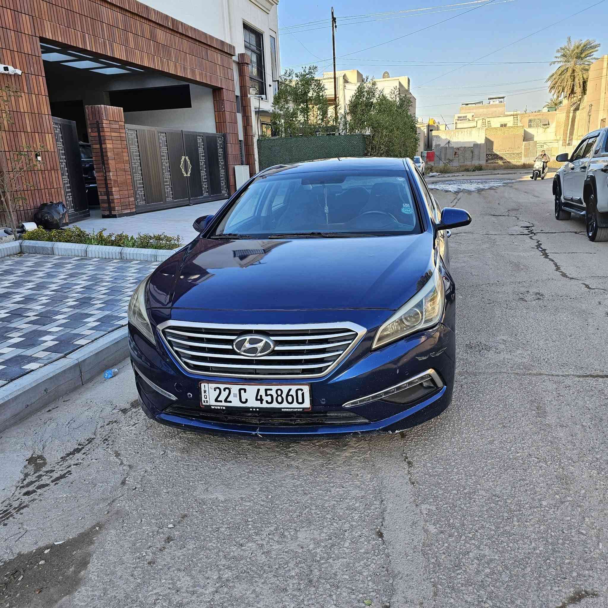 السلام عليكم سوناته موديل 2015  وارد امريكي صور الحادث مرفوقة حجم المحرك 2400 سيارة رقم شمالي بسمي تحويل ثاني يوم  سيارة جاهزة اي نقص ما بيه ماشيه 100 سعر 107 وبيه مجال مكان بغداد البلديات رقم الهاتف ***********
