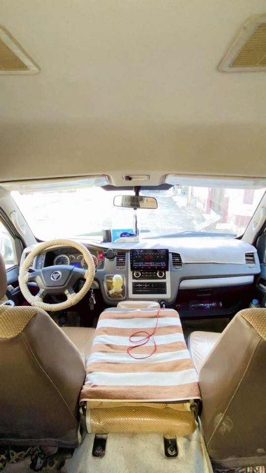 السلام عليكم من رخصة الادمن 
فوتون موديل 17 السياره كفاله 
ما عده الي ماشر عليها بالصوره 
باسمي مصفره من كلشي السعر 125 بيها مجال بسيط  اذا اكو مراوس بخصوصي نتراهم رقم الهاتف *********** سكن بغداد واتساب موجود الي مي عجبه يكتب يالله واني شاكره
