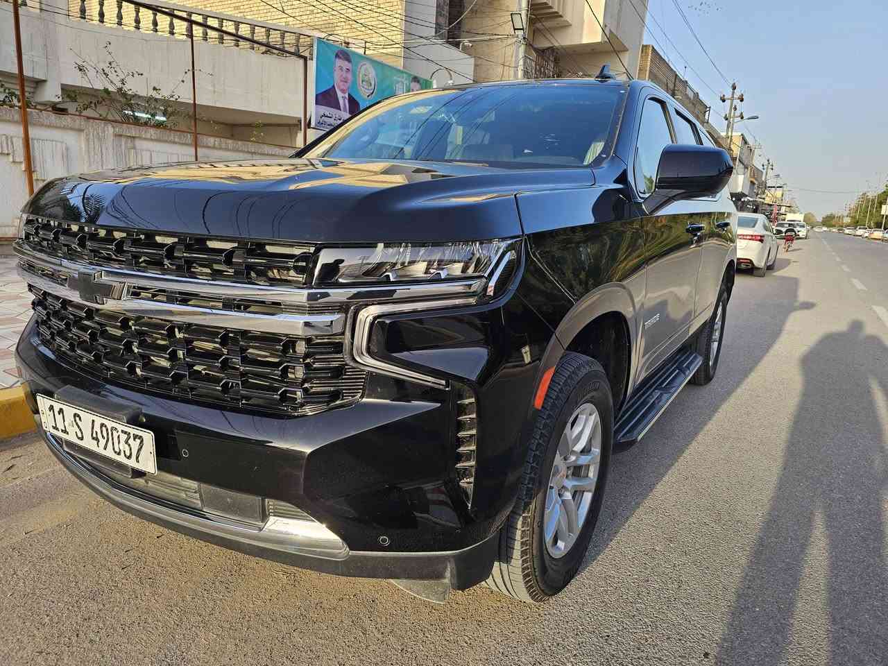 السلام عليكم للبيع شوفرليت تاهو 2024 LS ماشيه 4000 كيلو يعني زيرو مكفوله من كلشي وكالة المنصور علامه سوده رقم بغداد السعر 525 للستفسار الاتصال ***********
