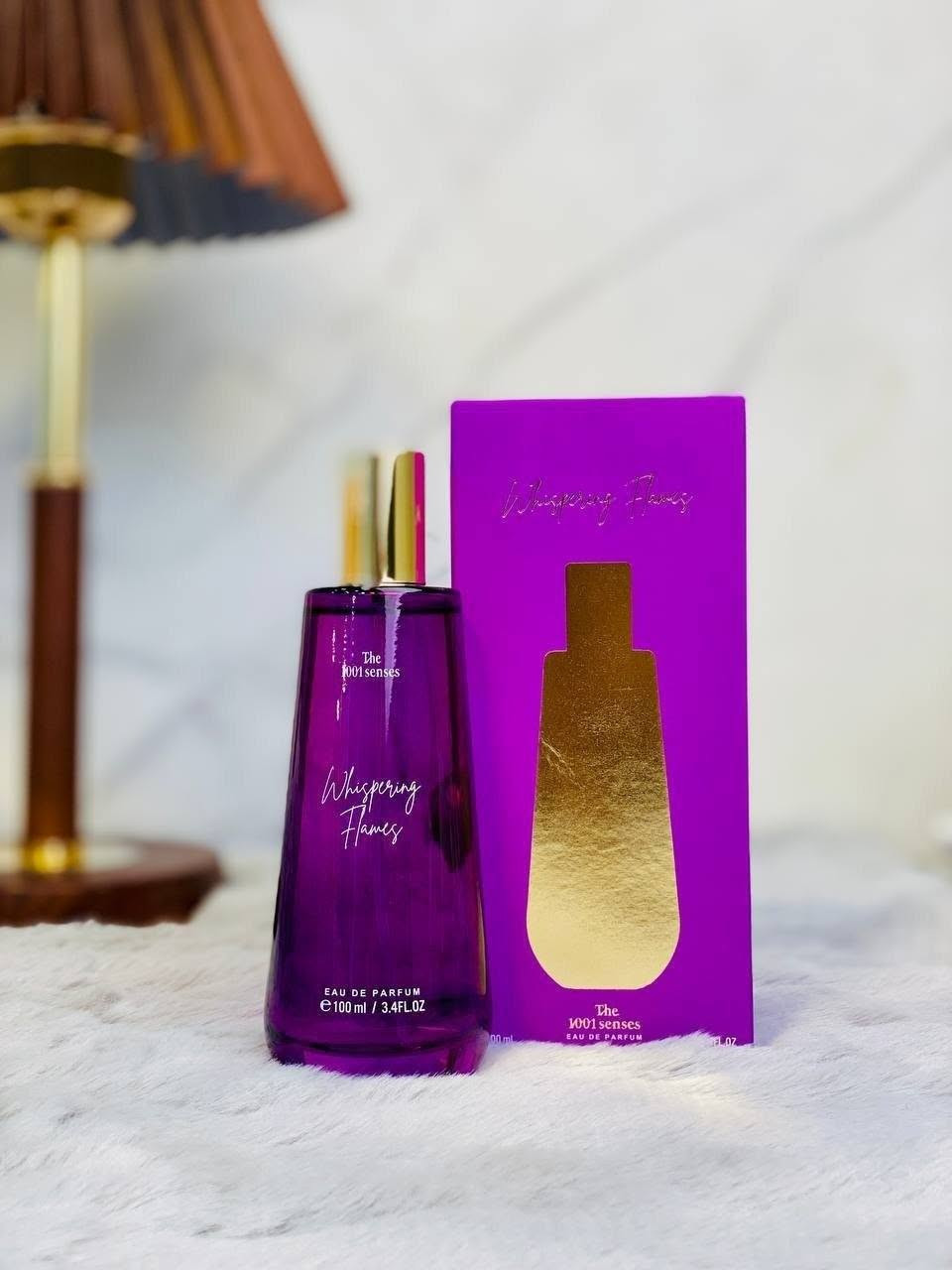 ✨ عطر رجالي Whispering Flames... لأن الأناقة تبدي من أول رشة.
إذا تدور على عطر يجمع بين الانتعاش، النعومة، والفخامة بنفس الوقت، فهذا هو اختيارك. افتتاحية منعشة من الحمضيات ولمسات الأعشاب تعطيك إحساس بالنظافة والحيوية، وبعدها يبتدي سحر الزهور الراقية مثل الياسمين والزنبق والزهور البيضاء حتى يمنحك رائحة ناعمة وآسرة. أما بالنهاية، فتستقر نفحات العنبر والفانيليا والأخشاب الدخانية حتى تخلي العطر دافئ، جذاب، وثابت لساعات.

✨ مناسب للدوام، الطلعات، المناسبات، والسهرات. ✨ ثبات مميز وفوحان يخلي حضورك ما يمر مرور الكرام. ✨ تصميم أنيق بلون التركواز يعكس هدوء العطر وغموضه بنفس الوقت. ✨ بتركيز Eau de Parfum حتى تستمتع برائحة تدوم أكثر.

مو كل عطر يترك أثر... أكو عطور تخلي الناس تتذكرك من ريحتك، وWhispering Flames واحد منها. إذا تحب التميز وتبحث عن عطر يجمع الرقي والجاذبية بكل رشة، فهذا العطر راح يكون إضافة مميزة لمجموعتك.
#الاصلي 💯

🚘 يوجد خدمة توصيل لجميع محافظات العراق ٤ الاف 🚘


**إذا كنت صاحب هذا الإعلان وتريد حذفه لأي سبب، رجاءا أرسل رسالة إلى الدعم الفني**
