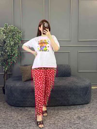 تراك نسائي • فري سايز • خامة فانيل زبدة