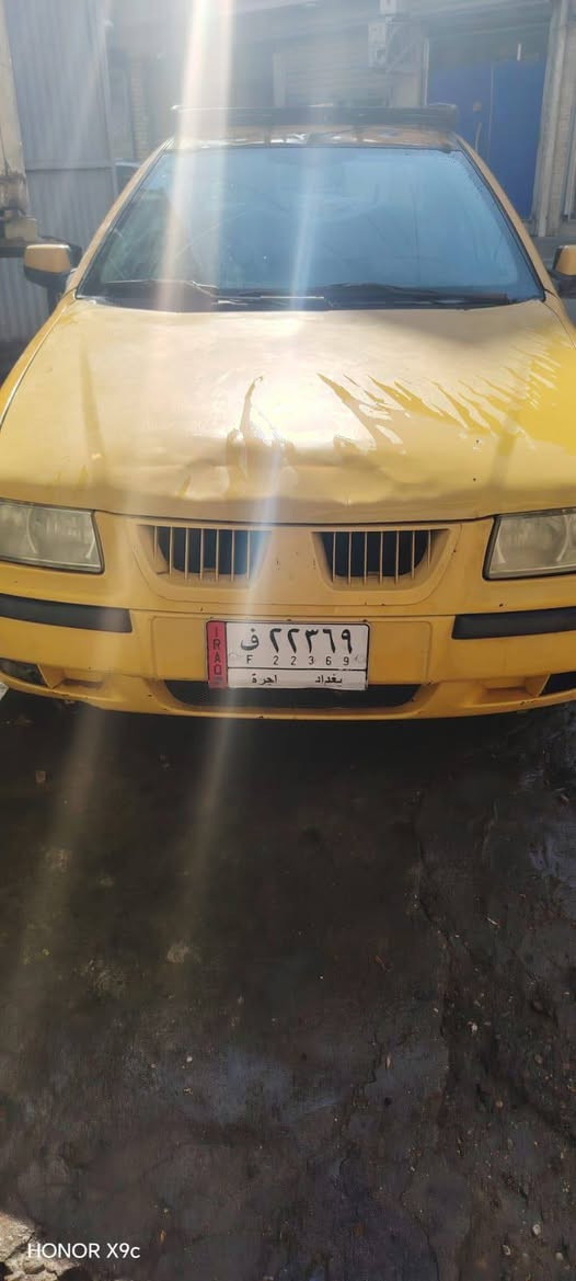 سلام عليكم سمند موديل 2010 عليهه غرامه مروريه 200  وهيئة 900
عليه اني ادفعهن.السعر مطلوب 20 ورقه رقم بغداد الماني وبيهه مجال حك الجيه ***********
