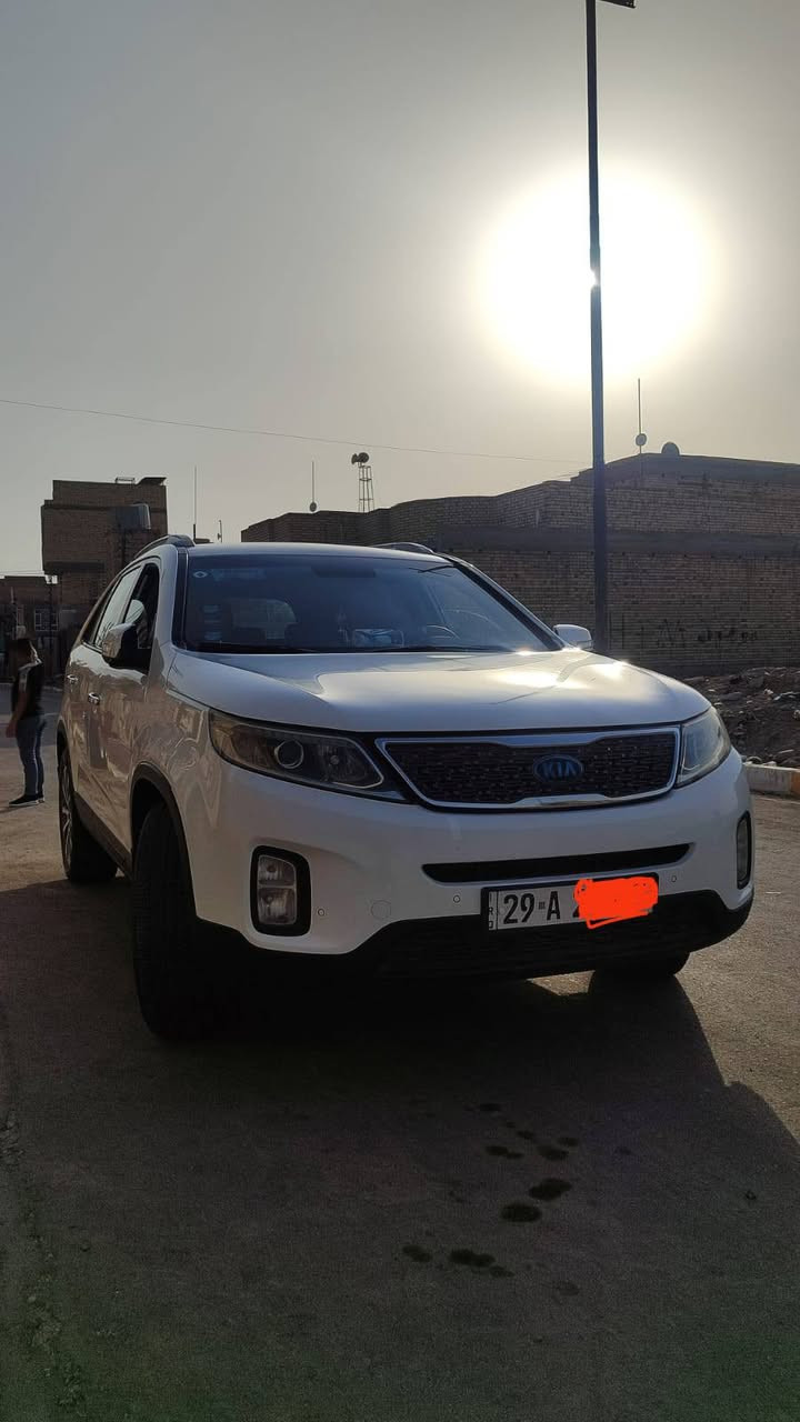 سورنتو 2014 خليجي  مكفوله كفاله عامه ضربه وصبغ وتبديل رقم واسط الدولي  تحويل ثاني يوم  مكينه سته سلندر (3500) مبدله طابوكه يعني محرك جديد ومنظومه ماي هم جديده مواصفات السياره سبعه راكب ثلاث قطع تبريد بصمه تشغيل وبصمه ابواب كشن كهربائي واناره داخليه  ترحيب عند الاقتراب علامه سورنتو بلدوسه كامره اصليه   ويل كب كروم 19  حساس امامي وخلفي ولد أمامي وخلفي مكان  السياره ذي قار قضاء الشطره سعر( 188) وبيهه مجال مكلف بل نشر  للاستفسار  صاحب سيارة ***********
