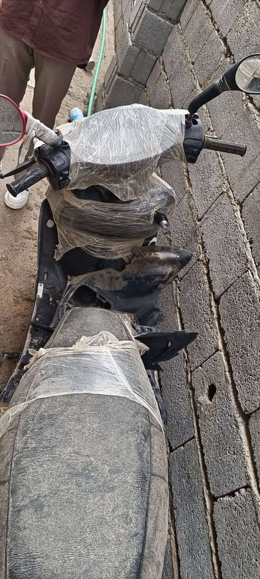 دراجه ياماها شغاله بس الصلف ميشتغل قيم واخذ رقم واتساب***********
