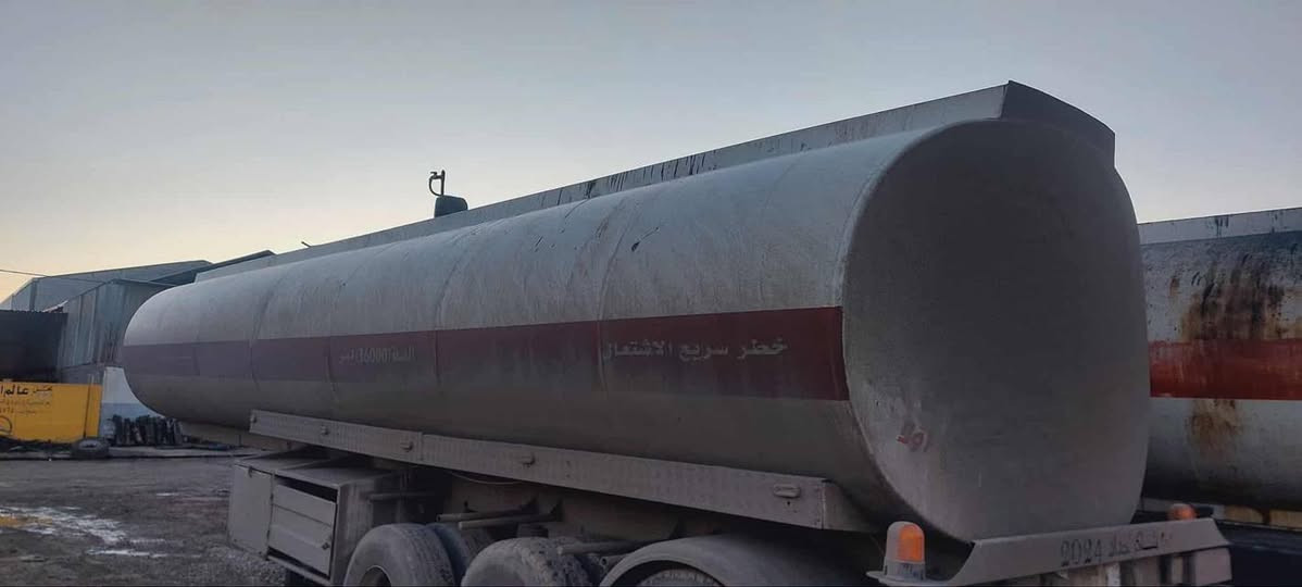 تانكي ٣٦٠٠٠ لتر دبل تاير ٣ دنگیر بۆ فرۆشتن  ***********
