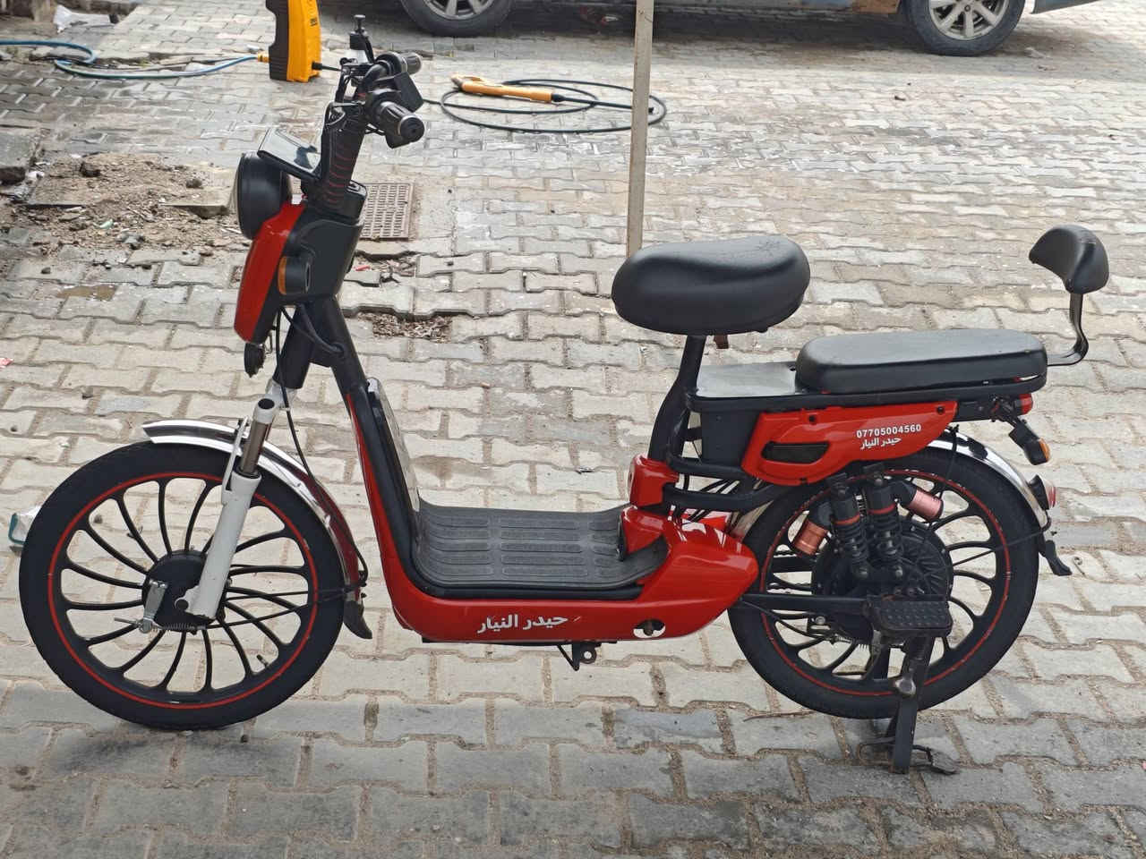 دراجة شحن حجم ٢٠ نظيفة جاهزة ما ناقصة شي موديل ٢٤ بطاريات زينه سعر ٣٠٠ الف وبيها مجال شراي خاص.....


**إذا كنت صاحب هذا الإعلان وتريد حذفه لأي سبب، رجاءا أرسل رسالة إلى الدعم الفني**