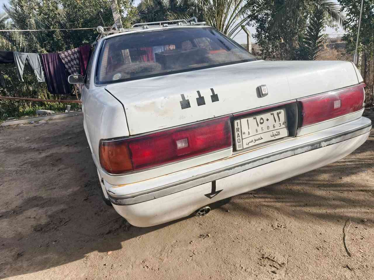 س. ع سياره مارك مسطره للبيع او مراوس  سياره جاهزه وحلوه حداديه جديده كير توني شاده مكينه ٢٥٠٠ دواخل جدد ويل ملكه كرستال تخم تاير جديد رقم نجف الماني راعيه موجود بل ناصريه  اكفله الك كص ونقل وتحويل السعر (32)وبيه مجال *********** مكاني ناصريه سوق الشيوخ
