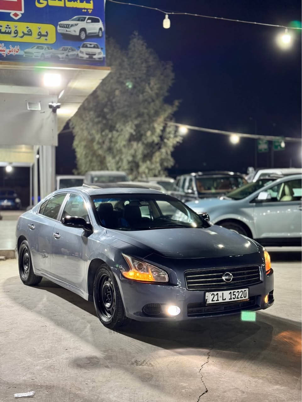 نيسان ماكزيما 
***********
***********
‎موديل ٢٠١٢ فول فول مواصفات سلايت
سعر بلاش ( 73$) 

سياره كير مكينه صدر كلشي جديد
٤ تايرات جدد 
بدون دينار مصروف 

رقم سليماني باسمي شرط تحويل 
مباشر 
سنوي جدد كبل تتحول باسمك

مواصفات فول : سلايت - كشن جلد - كشن كهرباء - ستيرن كامل فوليوم - فول أربيل, العراق
