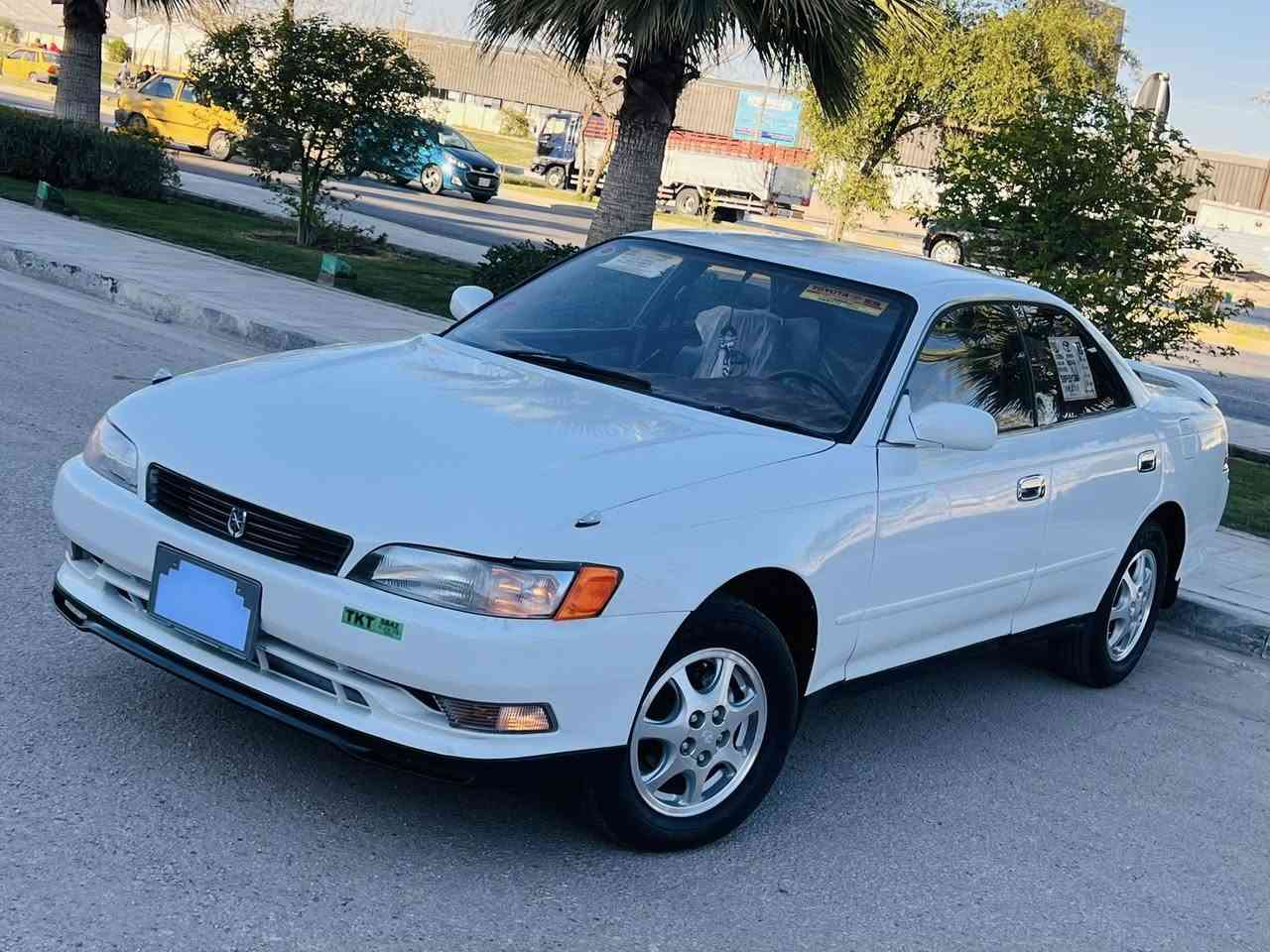 السلام عليكم ورحمه الله 
رمضان كريم للجميع يارب 
للبيع تويوتا مارك نفخ موديل 1994 لون ابيض رقم بغداد مشروع وطني تحويل مباشر سنويه مجدده لل 2029  گير ومكينه ونجي ناعم شرط النظافه السياره كفاله گص ونقل وعيب شرعي جاهزه من دواخل تخم تاير بالكارتون حداديه اسفنج كهربائيات ويل جديد ادامه جديده السياره كفاله واحلا من الصور مال جناي مكان السياره كربلاء السعر 59 وبيها مجال للشراي 
للاتصال...***********
