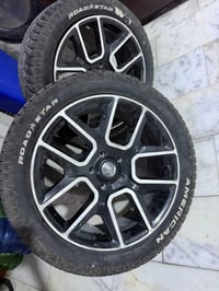 عندي  4 تاير مع  ويل   رام  حجم 22 للبيع  في  بغداد   حي الجهاد0784419...