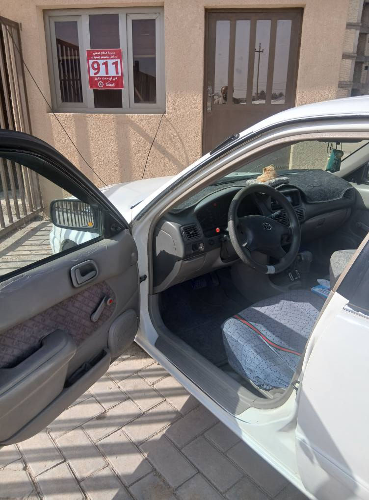 السلام عليكم....كورله موديل 2000 بغداد رقم انكليزي بسمي ضرره جاملق أمامي جيهة السائق مصبوغه حزام كير أوتو محرك خير من الله حجم 1600سعر 65 وبيه مجال بسيط ترهم مراوس كورله أحدث أو كامري لحد موديل 2005 بس شرط نظيفه وانطي فرق بسيط .....العنوان....فلوجه رقم الهاتف ***********
