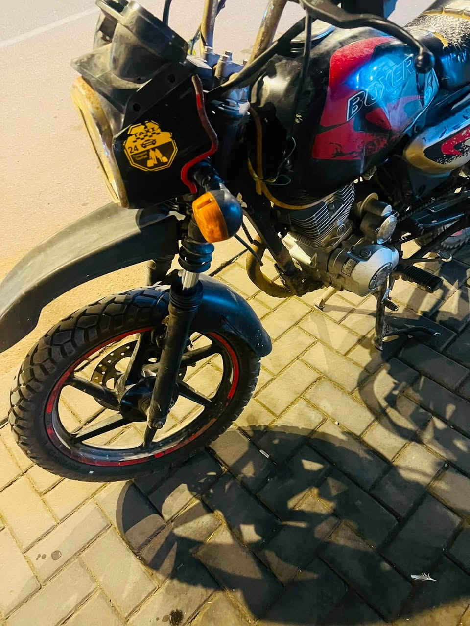 سلام عليكم بوكسر جبلي مديل ٢٢ رقم وسنويه مكان ابو الخصيب محلك جديد ***********
