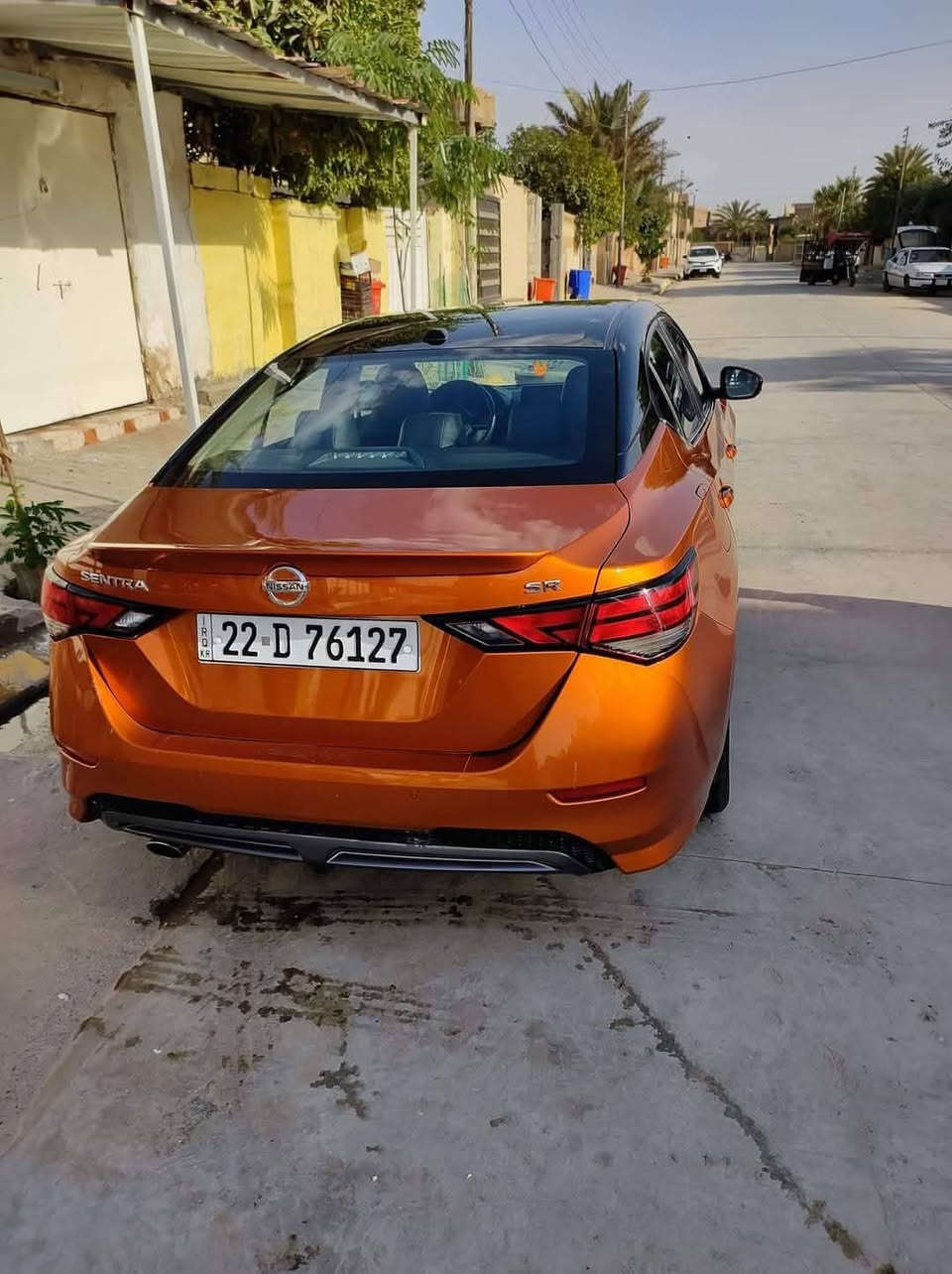 نيسان سنترا 2021
فول فتحه 
السياره رقم اربيل ضررها جدا خفيف فقط مازده جهه السائق  بدون تبديل اي قطعه بيها ليبل واحد كل السياره باسمي ماشيه 18 مائل داخل كلها جلد اسود  بيه بس بنيد صبغ بدبي من اخذتها  الايرباكات كلها سليمه سياره نظيفه 
مكان بغداد 

***********
