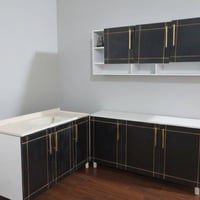 كاونتر MDF • متر ونص • سنك مرمر