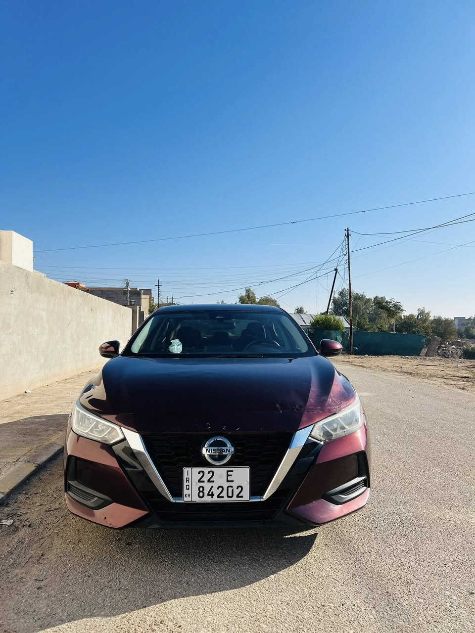 نيسان سنترا
مواصفات : SV

موديل :2021 

شاشه ابل كار بلاي ،حساسات امامي وخلفي وتوقف

كاميرا خلفيه ، كشن قماش 

السياره بدون صبغ ولا تبديل فقط تعديل على بارد من البونيد من جهة السايق مبين بالصور

رقم اربيل وسنويه جاهزه 

السعر : 130 وبيها مجال بسيط

رقم التواصل : ***********
