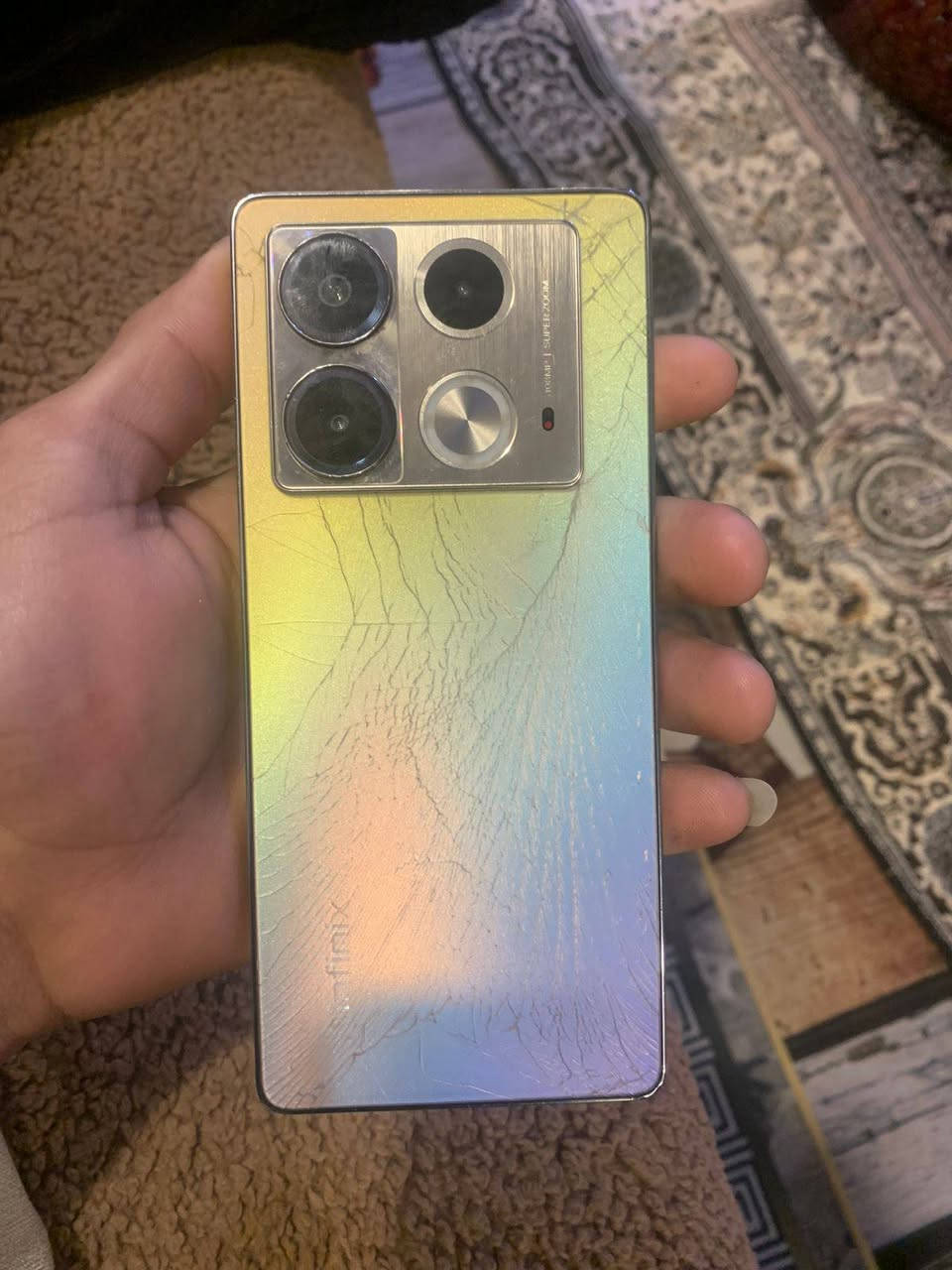 سلام عليكم
انفنكس نوت40جهاز نضيف ومكفول ماداخل صيانه بس بيه فطور بلضهر ممأثره وبل حواف مال كلاسه للبيع او مراوس سعر150مجال بسيط مكاني بلديات ***********
