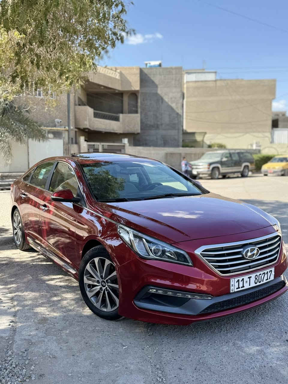 اللهم صلى على محمد وال محمد
سوناتا 2016 سبورت فول مواصفات أمريكي 
حادثهه فقط دعاميه اماميه يعني كلين ماشيه 86 
السعر 142 وبي مجال ***********
