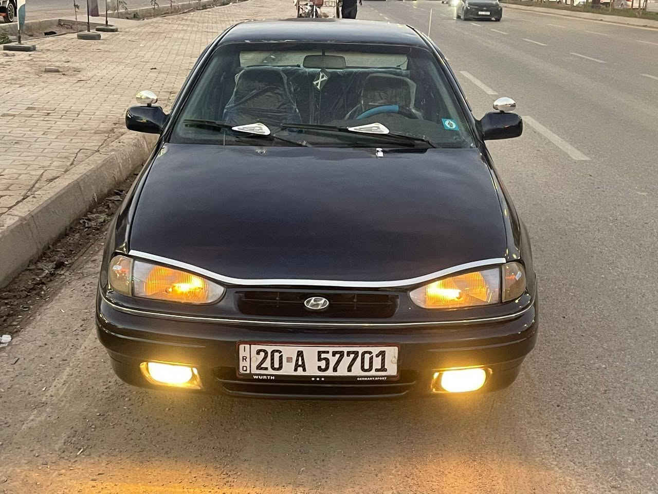 النترة 1994
مكينه مفتوح خير من الله سيارة مال جناي مكان سيارة ديالى بعقوبه شراي يتصل *********** سعر ٣٤ بيها مجال للشراي
كير اوتماتيك رقم ديالى دولي  صبغ عام للجماليه بدون ضربه
