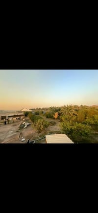 دونم شاطية للبيع على نهر دجلة الزعفرانية نهاية شارع الجواهري عقد ١١٧ ا...