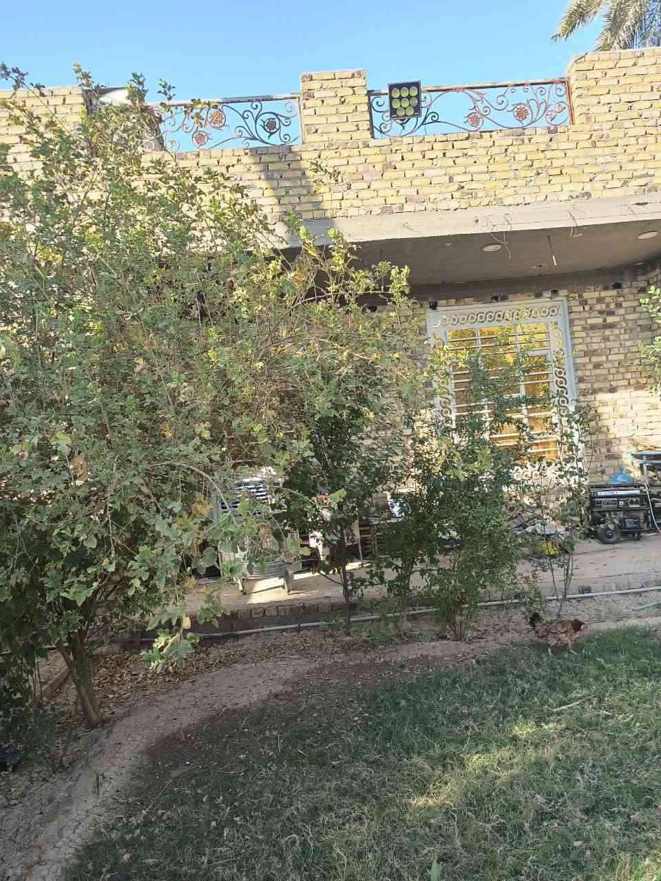 سلام عليكم ورحمه الله وبركاته 
نصف دونم مع بيت بنيان جديد سنه 23 الوجه مال نصف دونم 13 ونزال من سده لشط طابو صرف 25 على الشط مع حوض اسماك مع جميع انواع الاشجار المثمره 
العنوان 
ميسان بساتين دفاس قرب الاساله الماي ثانية قرب صوره الشهيد 
الاستفسار ***********
