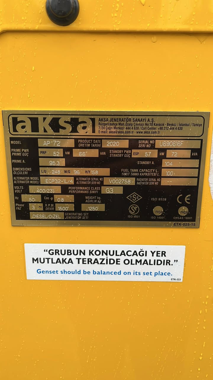 مولده بيركنز UK 🇬🇧 
سلندر 4 سوبر 
توليد إيطالي بلادي 
سعه توليد 72 kva 
بحاله ممتازه 
شرط كفاله برغي ما مفتوح 
*********** 
***********
