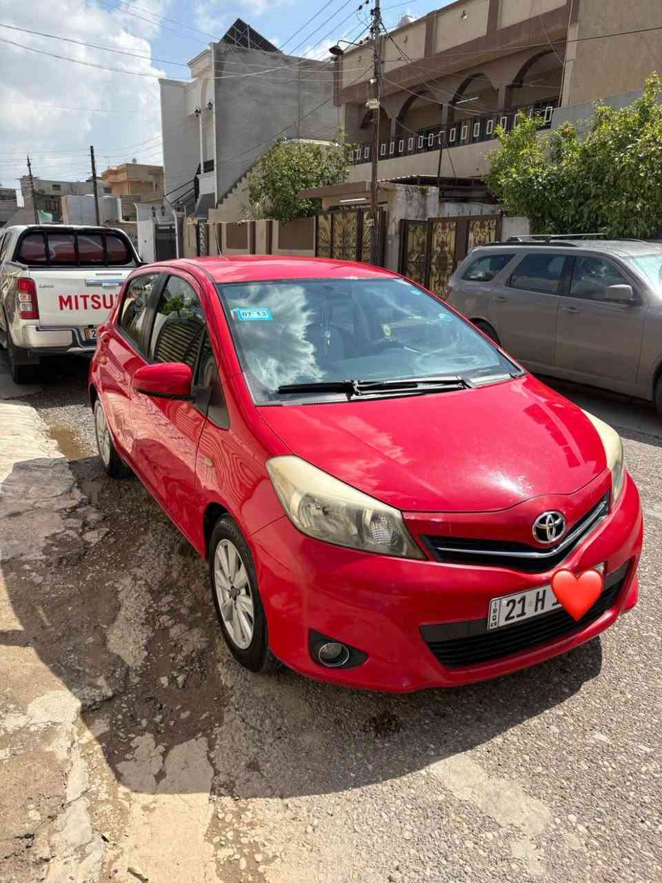 سلام عليكم سياره يارس S   موديل (2014) سياره نضيف كالين تايتل بدون ضرب بدون صبغ كير محرك تبريد تدفئه كله بال شرط صدر دبلات 4تايرات جدد سياره كلها شرط رقم اسليمانيه جديد سنويه بسمنا لحد 2027 بطاقه بانزين بيها مواصفات S حساس خلفي شاشه كامره سيارة خير من الله سعر 105 وبي مجال للشراي مكانه كركوك رقم *********** 💫 اتصل وتدلل ❤️
