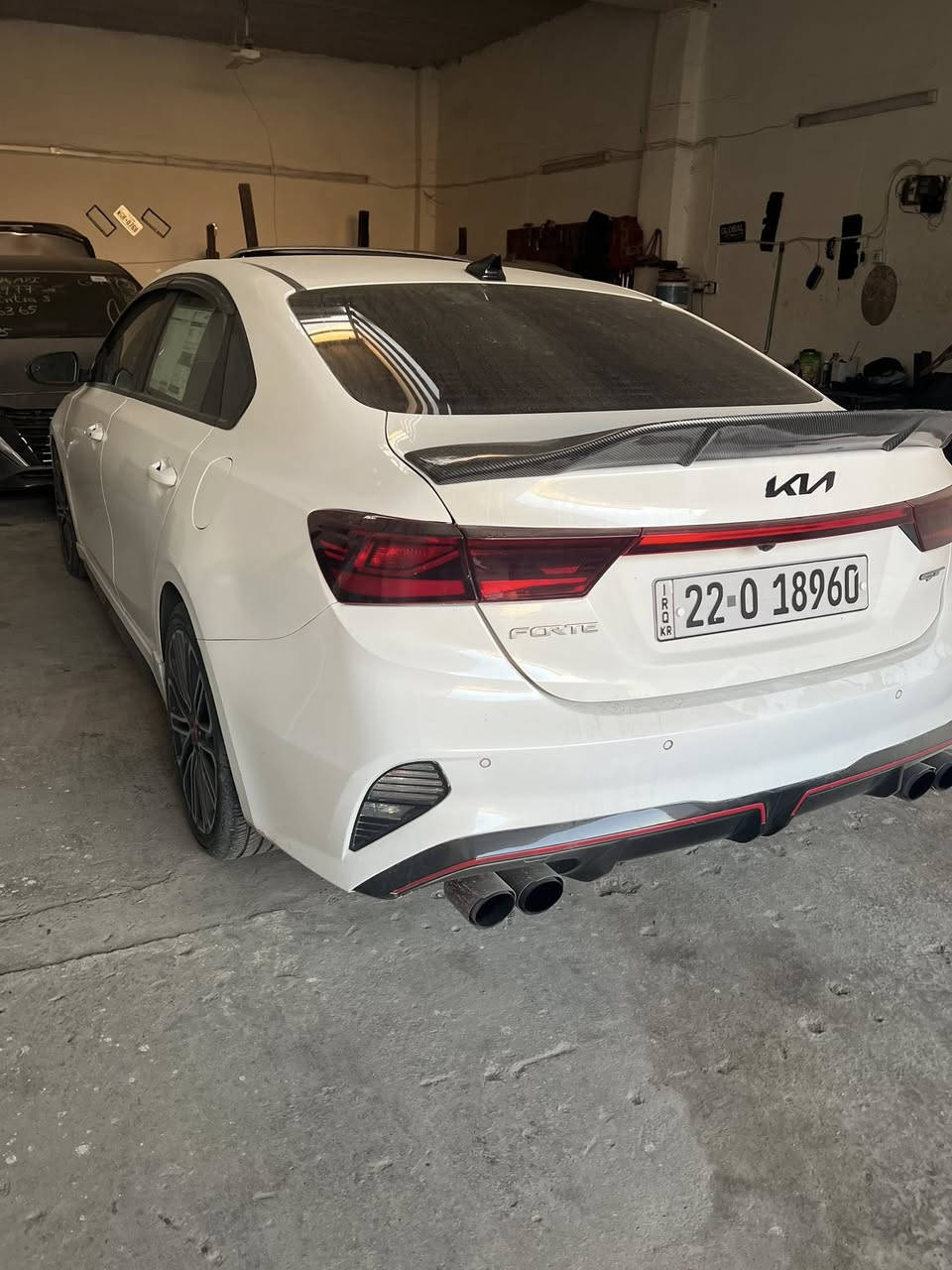 السلام عليكم
فورتي GT 

فولل مواصفات 

كشنات تدفئه +تبريد 

سلايت

رادارت 360

حساسات خلفيه

موديل 23

مرقم اربيل جديد

ضرر قطعتين خلفي

بدوون اربك

ماشيه 50

بدون بارد

سياره جاهزه 

طخم تاير جديد 

عليها عطاس توربو 

وكزوز رياضي من امريكا

للستفسار 

***********

***********
