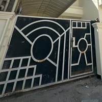 باب سلايت حديد عرضه 3.5 متر الارتفاع 2 متر قيمه باليرضي الله❤️ 0771255...